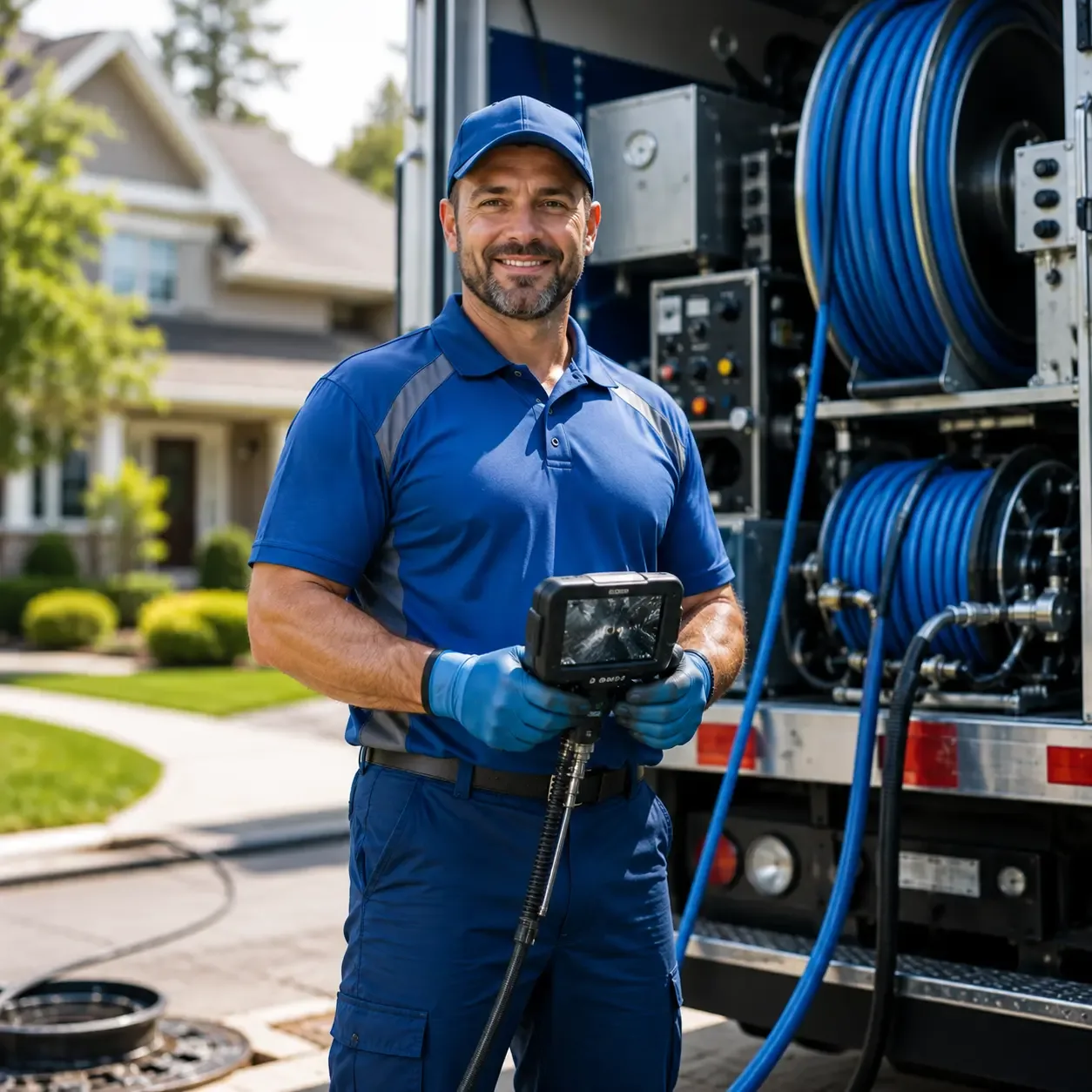 Local outdoor drain cleaning specialists in Lakeville, PA